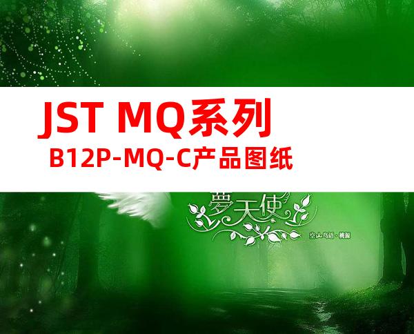 JST MQ系列 B12P-MQ-C产品图纸